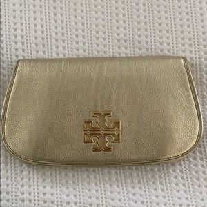 Tory Burch Gold Britton Clutch